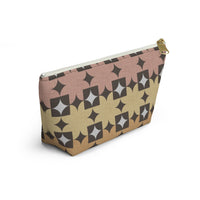 World's Fair Accessory Pouch w T-bottom in Pink